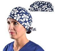 GIMA Haube VERSCHIEDENE MUSTER OP-Hauben aus 100% hochwertiger reiner Popeline 40 Baumwolle, saugfähig, hoch atmungsaktiv, latexfrei und bei 134 °C autoklavierbar.