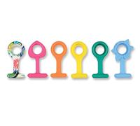 Gima - Kit 6 Gaines Silicone, Pièces Détachées Montre avec Cadran Rond, pour Infirmières, Montre Non Incluse, Universel.