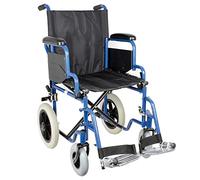 Gima - Landau Essex, assise en tissu noir, châssis en acier et freins de blocage sur roues arrière, 46 cm, 43261