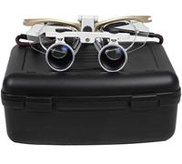 GIMA | LOUPE BINOCULAIRE CHIC | Loupes légères relevables de type galiléen, offrant une ergonomie optimale. Grossissement: 3,5X, vision stéréoscopique, distance pupillaire réglable. 3,5 x 340 mm