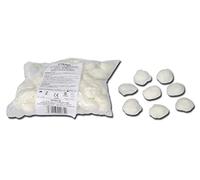 GIMA GIMA Mediberg Sferondo Tampons Ronds avec Élastique Sans RX, Gaze Hydrophile Pur Coton, Non Stérile, 20 Fils/cm2, Ø 30 mm, Paquet de 100 pièces