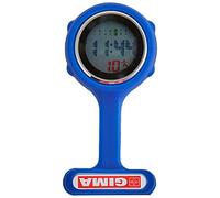 Gima - Montre pour Infirmières en Silicone, Numérique, Cadran Rond, Couleur Bleue