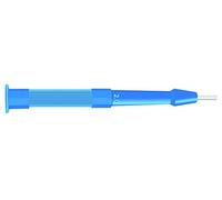 Gima Punch-Curette à Biopsie, Stérile, Jetable, Lame en Acier Inoxydable Sans Soudure, Sans Latex, Manche Nervuré, Taille Ø 5 mm, Longueur de Lame: 8 mm, Lot de 10 curettes sous blister.