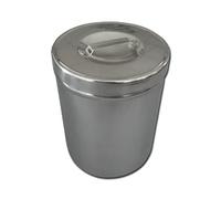 Gima S.P.A 132 en acier inoxydable pour bocal avec couvercle, 2 L, 127 mm x 162 mm