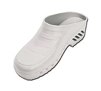 Gima - Sabots Professionnels, Anatomiques, Unisexe, Antidérapants, Antistatiques, Tige Non Perforée, Semelle Perforée, Couleur Blanche, Taille EU 42, 1 Paire