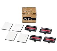 GIMA Sony UPC-21L, pack d'impression couleur grand format, pour les applications d'endoscopie et d'échographie, format A6, 4 cartouches d'encre et 200 supports 144 x 100 mm