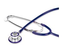 GIMA Stéthoscope Trad Tête Double Y Rouge, Adultes, 1 Unité