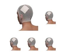 GIMA Surgifix - Filet Tubulaire Élastique Poly, Taille 6, pour Fixation de Compresses, Gaze et Pansements de la Tête, Longueur de Tension 25 m, Couleur Blanche, Fabriqué en Italie, 1 pièce (Lot de 5)