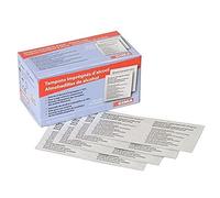 Gima - Tampons imbibés d’alcool isopropylique à 70%, pour la désinfection de la peau avant les injections, 36599