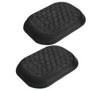 Gimars 2 Pcs Repose-Poignets et Accoudoirs Ergonomiques en Mousse à Mémoire de Forme 18.8x14cm - Confort pour Bureau, Jeu et Ordinateur, Base Antidérapante, Soulage les Douleurs du Poignet et Coude