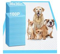 Gimars 6 Couches de Coussinets de Pipi pour Chien Extra Larges, Anti-Fuite, Coussinets d'entraînement pour Chiots, tampons de Pipi à séchage Rapide pour Chiens, Chats, Animaux de Compagnie