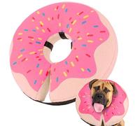 Gimars Collier Lune Chien Large, Collerette Gonflable Chien Réglable 35.6-45.7 cm, Collier de Convalescence Après Chirurgie, Anti-Léchage, Anti-Morsure, Alternative Élizabethain pour Chiens Moyens