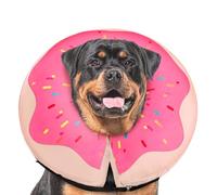 Gimars Cône Gonflable pour Chien XL après Chirurgie, Collier de Convalescence Doux pour Chien en Forme de Donut, Collier E et Collier élisabéthain Alternatif pour Chiens de Grande et XL