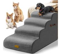 Gimars Extra Larges et Stables en Mousse 30D pour Canapé Marches pour Chiens, Lits surélevés, Escalier pour Animaux de Compagnie adapté aux Petits et Moyens Chiens, marches Anti-dérapantes