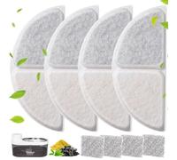 Gimars Pet Water Fountain Filter Cotton 4-Piece Set