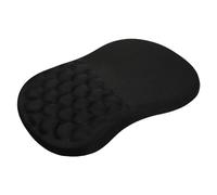 Gimars Repose-Poignet et Repose-Coude Ergonomique en Mousse à Mémoire, Tapis de Souris Confortable avec Support de Bras pour Bureau/Gaming, Base Antidérapante (Noir)
