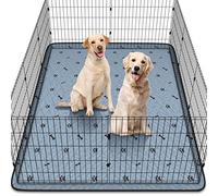 Gimars Tapis de Pipi lavables pour Chiens, Plus épais, 5 Couches, Forte Absorption, antidérapants, séchage Rapide, imperméables, Tapis de Mise Bas réutilisables pour Dressage