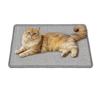 Gimars Tapis en sisal Gris 60x40 cm JMD02