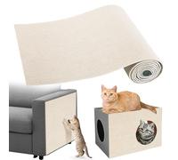 Gimars Tapis Griffoir Chat Autocollant, Tapis Griffoir pour Canapé, Peut Être Utilisé pour Protéger Le Canapé, Mur De Chat DIY, Griffoir pour Chat, Protection des Meubles, 200 Cm X 40 Cm