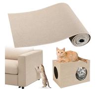 Gimars Tapis Griffoir Autocollant 200 x 40 cm, Protection pour Canapé et Meubles, Utilisable sur Le Mur, DIY, Polygriffe pour Chat