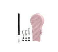 Gimbal Camera Lens Protector pour DJI Pocket 4/3 Camera Gimbal Lens Screen Protective Cover Flip Cover with Removable Wrist Strap (Rose)