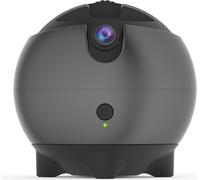 Gimbal de suivi intelligent AI, puce AI dédiée de la plateforme cloud | connexion BT | suivi intelligent à 360° | suivi à deux axes sans angles morts, gris foncé