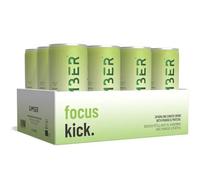 GIMBER Boisson gazeuse Matcha-Mangue Focus Pack 12x25cl