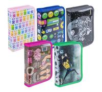 gimboo Trousse Scolaire/sans équipement/1 Compartiment/Mix de Couleurs