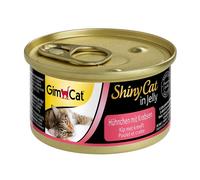 GimCat Boîte ShinyCat Poulet avec Crustacés 70gx24