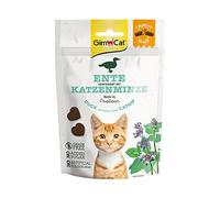 GimCat Crunchy Snacks Canard à la menthe à chat - Friandise pour chats croustillante et riche en protéines sans sucre ajouté - 1 sachet (1 à 50 g)