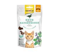 GimCat Crunchy Snacks Canard avec Herbe à Chat - Friandise pour Chat croustillante et Riche en protéines - 1 Sachet (1 x 50 g)