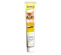 GimCat Duo Pâte Multi-Vitamin et Fromage - Ses précieuses vitamines augmentent les défenses immunitaires et le bien-être de votre chat - 1 tube (1 à 50 g)