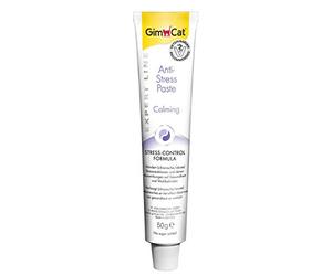 GimCat EXPERT LINE Pâte Anti-Stress - La formule Stress-Control réduit les réactions de stress chez les chats - Pâte pour chats fonctionnelle sans sucre ajouté - 1 tube (1 x 50 g)