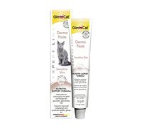 GimCat EXPERT LINE Pâte Derma - Snack fonctionnel pour chats améliore l’appar...