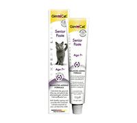GimCat EXPERT LINE Pâte Senior - Snack fonctionnel pour chats, favorise un vieillissement en bonne santé des chats à partir de 7 ans - 1 tube (1 à 50 g)
