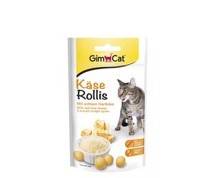 GIMCAT Käse-Rollis 40g