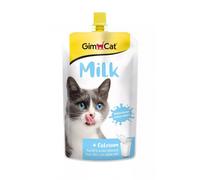 GIMCAT Lait en sachet de 200ml pour chats x10