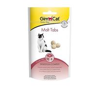 GimCat Malt Tabs - Snack fonctionnel pour chats avec une influence positive sur la santé intestinale - 1 sachet (1 à 40 g)