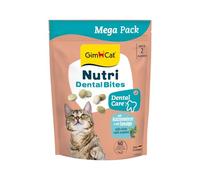 GimCat Nutri Dental - Délicieuse collation avec Une Recette ciblée pour Le Bien-être de Votre Chat - 1 Sachet (1 x 425 g)