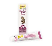 GimCat Pâte Malt-Soft Extra - Snack Anti-Hairball pour chats, favorise l’élimination des boules de poils - 1 tube (1 à 200 g)