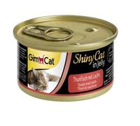 GIMCAT Shiny Cat Tuna&Salmon in Jelly 70g thon avec saumon en gelée
