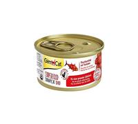 GimCat ShinyCat Duo Thon aux tomates - Aliment pour chats à base de filet juteux sans sucre ajouté pour chats adultes - 24 boîtes (24 à 70 g)