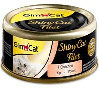 Gimcat Shinycat Filet - Poulet diététique cuit avec passion dans un bouillon 70G