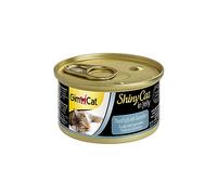 GimCat Boîte ShinyCat Thon aux crevettes 70gx24