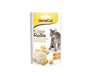 GIMCAT Tasty Tabs Kase Rollis - friandises au fromage pour chats - 40 g