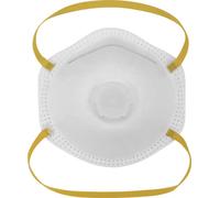 GIME 2575495 Masque anti poussières fines avec soupape FFP2 10 pc(s) EN 149:2001 + A1:2009 DIN 149:2001 + A1:2009