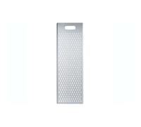 GIMETAL AXE/Pelle perforée en aluminium pour pizza au mètre avec poignée, 30 x 70 cm