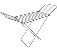 Gimi 1049590000000 Étendoir à linge sur pieds en Acier inoxydable et aluminium avec 20 m d'étendage