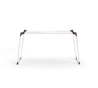 GIMI Dinamik 20 Plus Étendoir à Linge Extensible, Acier, Blanc, 19 mètres d'étendage