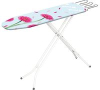 Gimi Junior Table à Repasser - Plateau 110x33cm - Hauteur 75 à 90cm - Design aléatoire Blanc